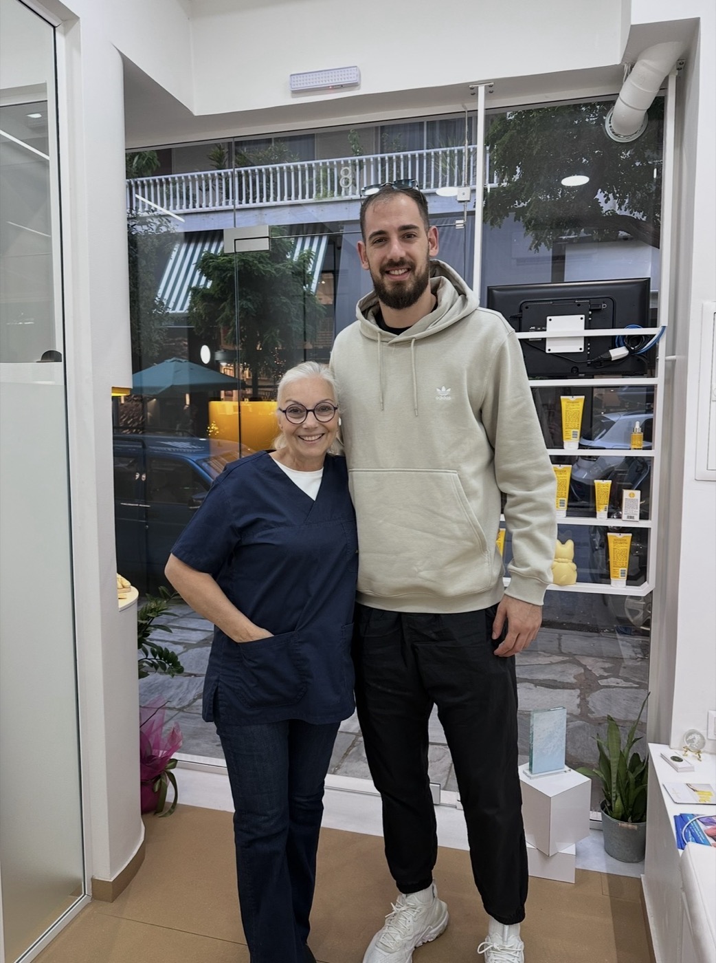 Πελάτες στο ποδολογικό κέντρο Medifoot